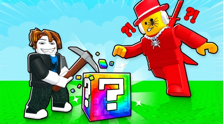 Break a Lucky Block Game Screenshot